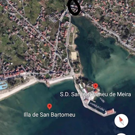 Apartamento Meira Playa Pontevedra